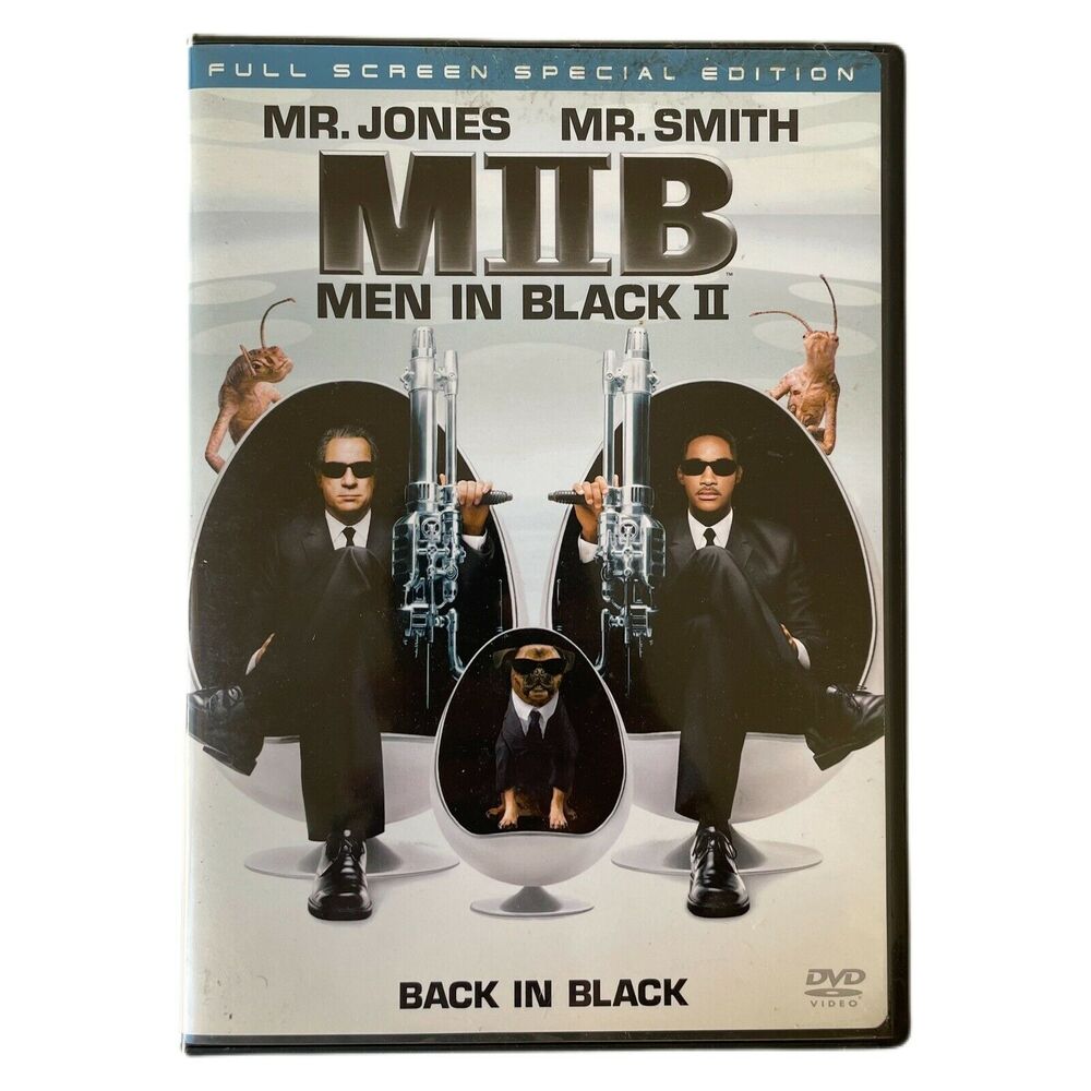 Men in Black II (DVD, 2002, 2-Disc Set, Special Edition Full Frame)